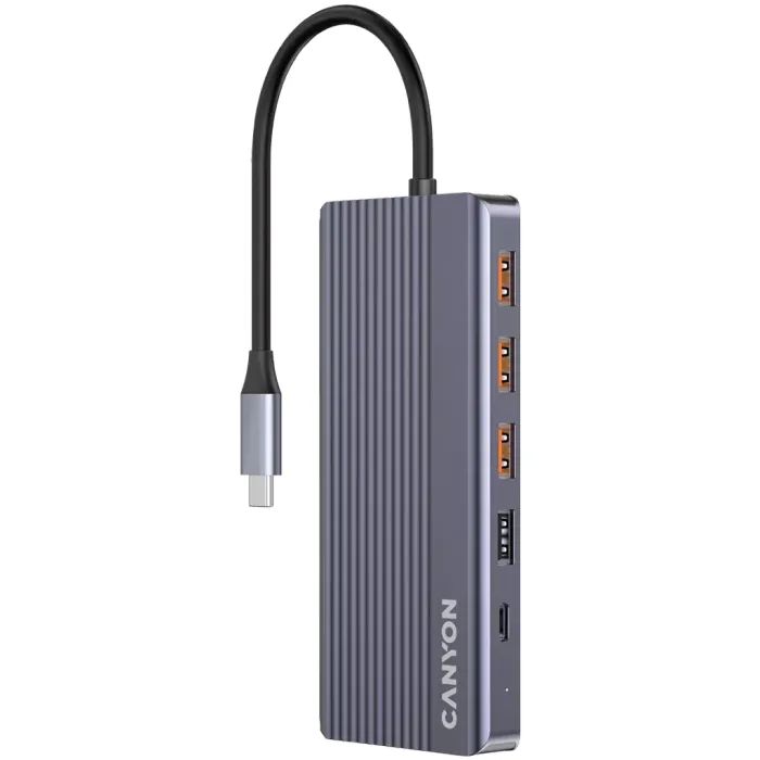 Порт-репликатор Canyon Docking Station DS-16 13 in 1 4k USB-C hub (CNS-TDS16) изображение 2