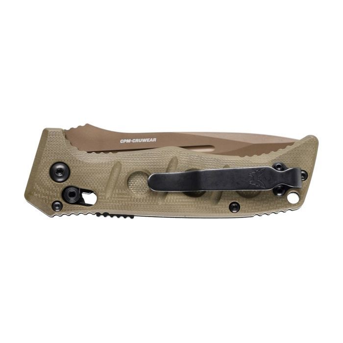 Нож Benchmade Sibert Mini Auto Adamas Black (2730GY-1) изображение 4