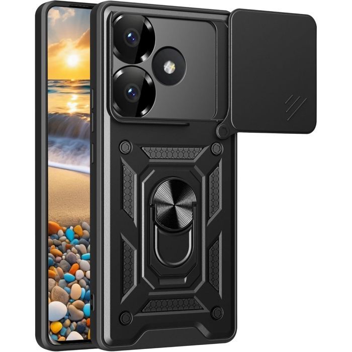 Чохол до мобільного телефона BeCover Military Poco F6 Black (712165) зображення 6