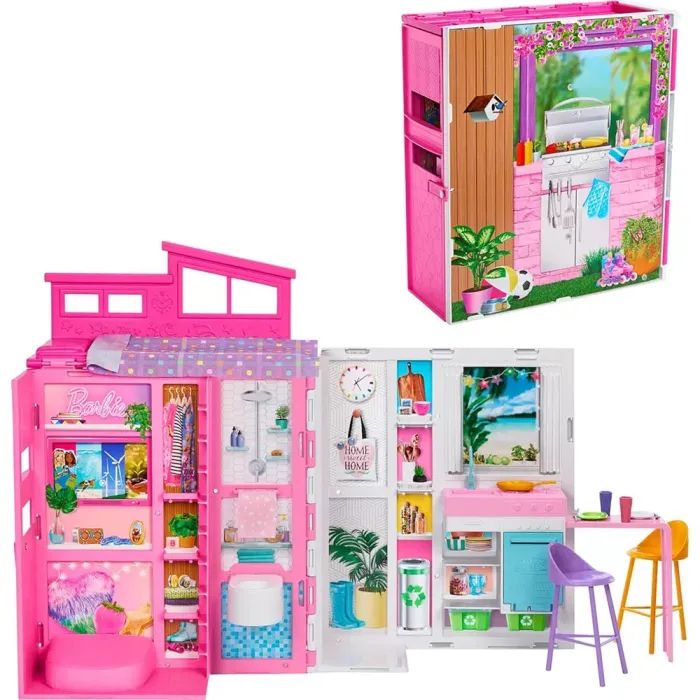 Ігровий набір Barbie Будиночок для відпочинку (2-поверховий) (HRJ76)