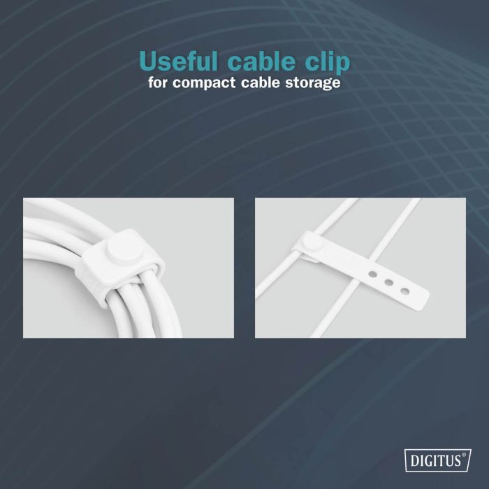 Дата кабель USB-C to Lightning 2.0m USB 2.0 60W silicone white Digitus (AK-600110-020-W) изображение 6