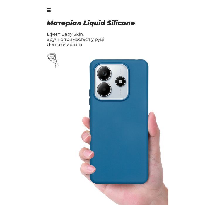 Чехол для мобильного телефона Armorstandart ICON Xiaomi Redmi Note 14 5G Green (ARM82304) изображение 7