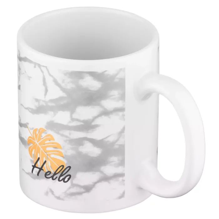 Чашка Ardesto Hello, 330мл, кераміка, біло-рожевий (AR3048WP) изображение 2