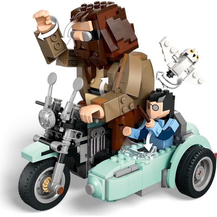 Конструктор LEGO Harry Potter Поездка Хагрида и Гарри на мотоцикле (76443) изображение 4