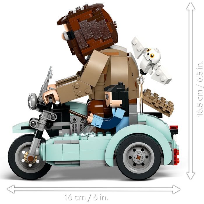 Конструктор LEGO Harry Potter Поездка Хагрида и Гарри на мотоцикле (76443) изображение 6
