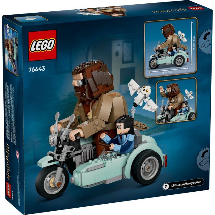 Конструктор LEGO Harry Potter Поездка Хагрида и Гарри на мотоцикле (76443) изображение 7