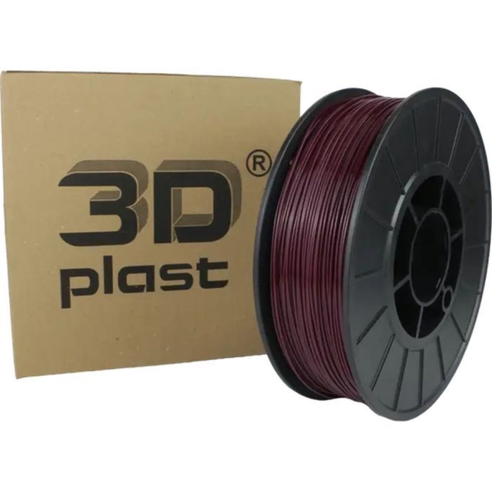 Пластик для 3D-принтера 3Dplast PETG 1.75мм, 3кг, burgundi (3DPTG1753BRD)