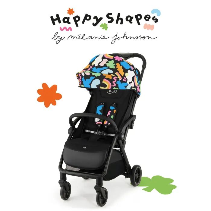 Коляска Kinderkraft Apino Happy Shapes (KSAPIN00HAP0000) (5902533925582) изображение 12