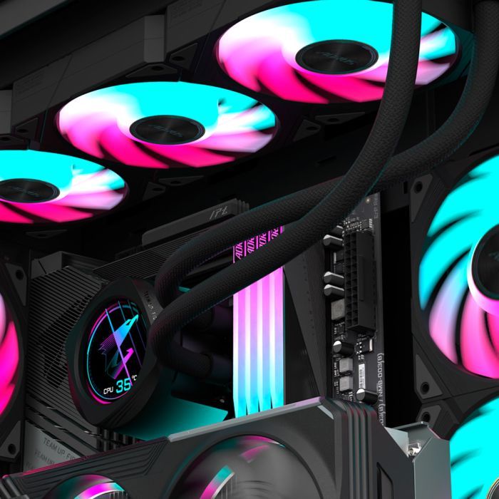 Кулер для корпуса GIGABYTE GP-ECFAN1203 изображение 9