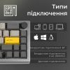 Клавіатура Epomaker EK68 65 Budgerigar V2 Switch Hot-Swap RGB Wireless/Bluetooth/USB UA Black (EK68-B-BV2) зображення 5