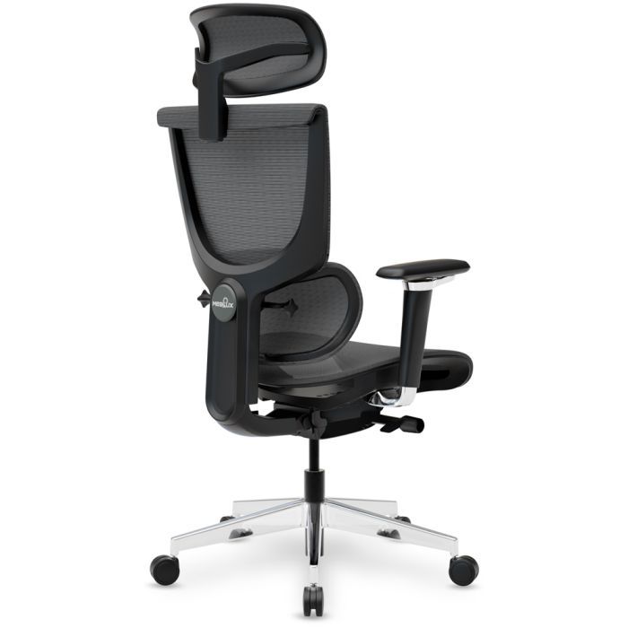 Офисное кресло Mealux S8 Air Black (HF-S8P M/B) изображение 5