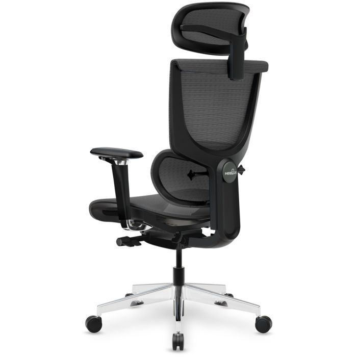 Офисное кресло Mealux S8 Air Black (HF-S8P M/B) изображение 8