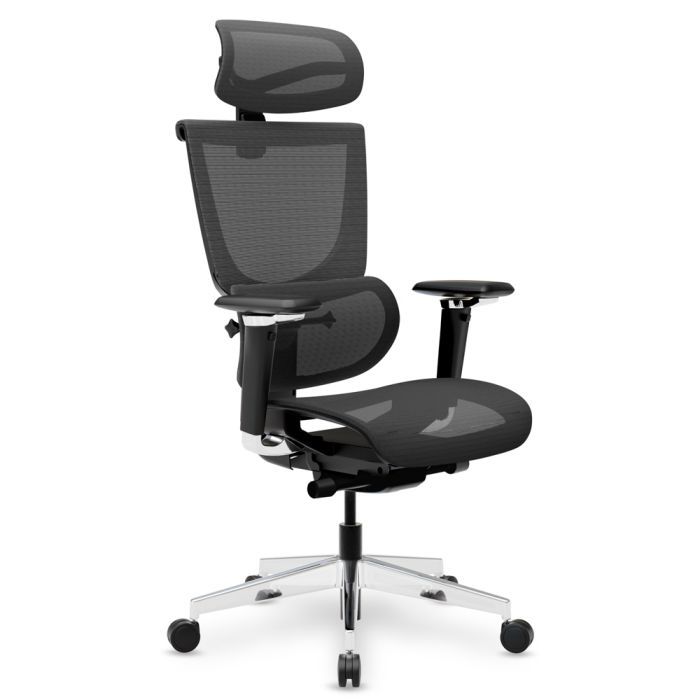 Офисное кресло Mealux S8 Air Black (HF-S8P M/B) изображение 9