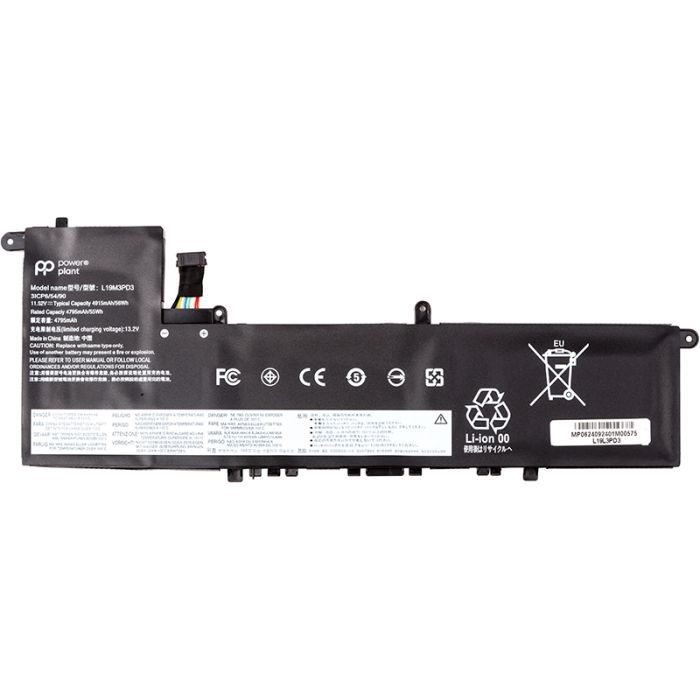 Аккумулятор для ноутбука LENOVO Ideapad S540-13API (L19L3PD3) 11.52V 4915mAh PowerPlant (NB482542)