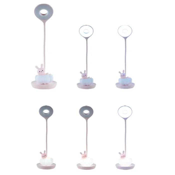 Настільна лампа Kite Cloudy Bunny LED з акумулятором, зелена (K24-493-1-4) зображення 5