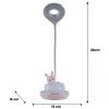 Настільна лампа Kite Cloudy Bunny LED з акумулятором , рожева (K24-493-1-2) зображення 7
