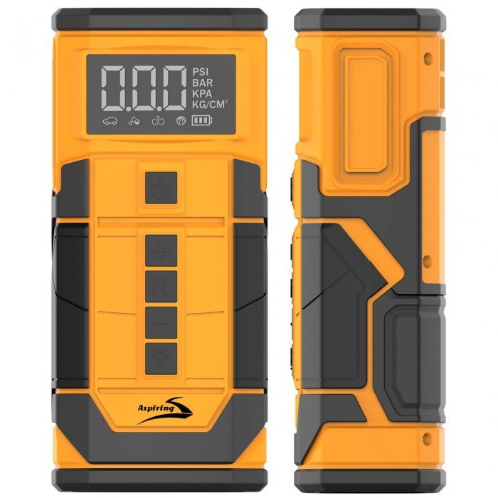 Пуско зарядний пристрій Aspiring Jump 3 8000mAh Power bank 3-in-1 with inflator, compressor, car charging (JM8000PIWC) зображення 3