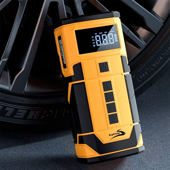 Пуско зарядний пристрій Aspiring Jump 3 8000mAh Power bank 3-in-1 with inflator, compressor, car charging (JM8000PIWC) зображення 9