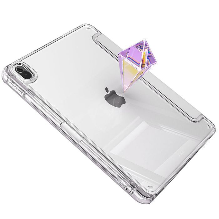 Чехол для планшета BeCover Ultra Slim Origami Transparent Apple iPad 10.9" 2022/24/11" 2025 Pink (712940) изображение 3