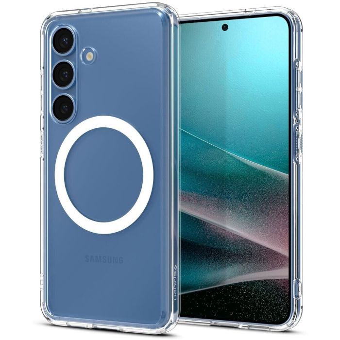 Чехол для мобильного телефона Spigen Samsung Galaxy S25+, Ultra Hybrid MagFit, Clear White (ACS08981) изображение 6