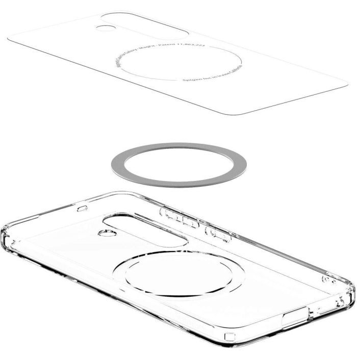 Чехол для мобильного телефона Spigen Samsung Galaxy S25+, Ultra Hybrid MagFit, Clear White (ACS08981) изображение 8