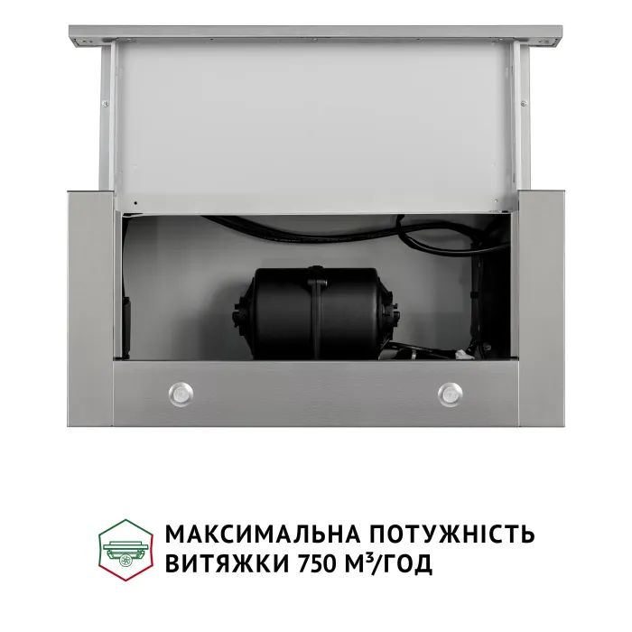 Вытяжка кухонная Perfelli ISEO 6IMF INOX изображение 7