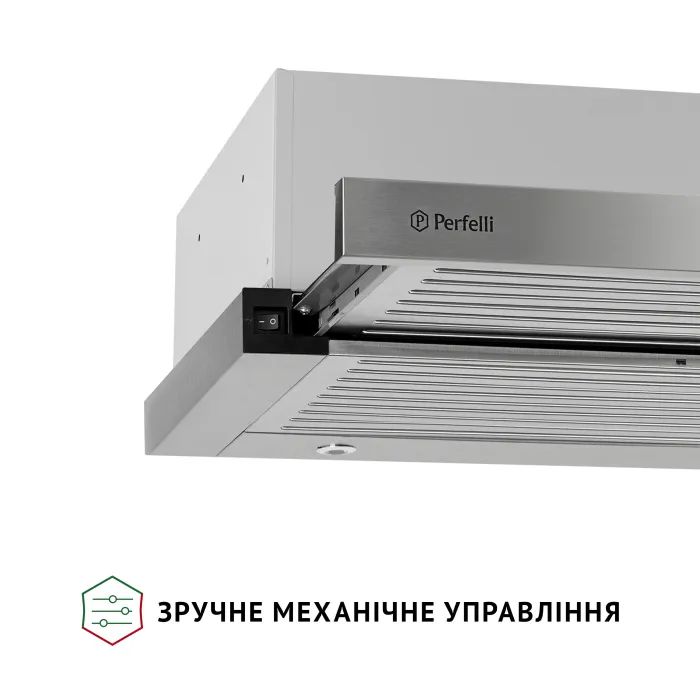 Вытяжка кухонная Perfelli ISEO 6IMF INOX изображение 8