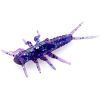 Силикон рыболовный FishUP Stonefly 0.75" 060 - Dark Violet/Peacock&Silver (12шт/уп) (1864.04.98)