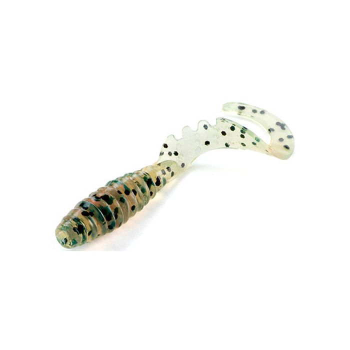 Силикон рыболовный FishUP Fancy Grub 2" 026 - Flo Chartreuse/Green (10шт/уп) (1864.01.18) изображение 2