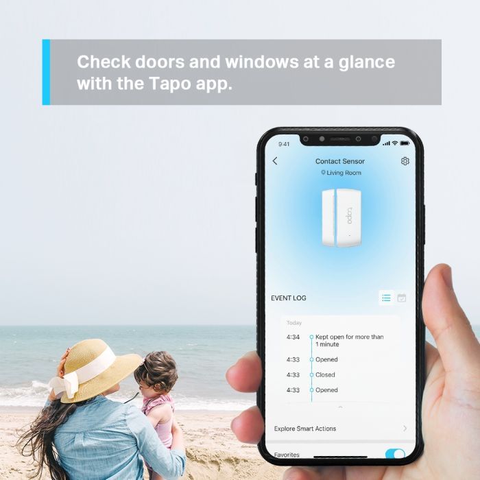 Датчик открытия TP-Link TAPO-T110 изображение 4