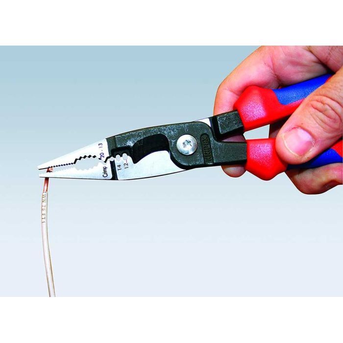 Клещи KNIPEX для электромонтажных работ 200мм (13 82 200) изображение 9