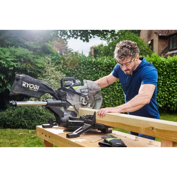 Торцювальна пила Ryobi ONE+ НР RMS18254X-0 18В з протяжкою, диск 254мм, (без АКБ та ЗП) (5133005736) зображення 6