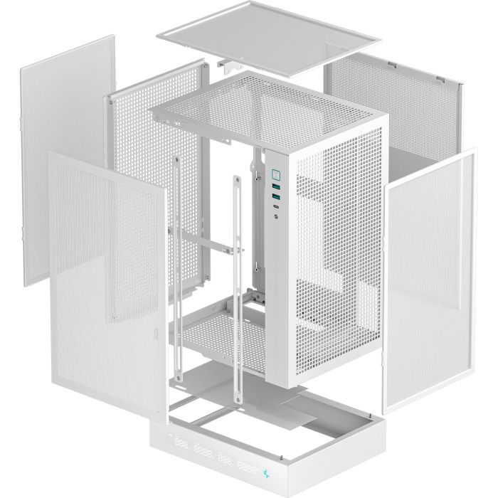 Корпус Deepcool CH170 Digital White (R-CH170-WHNPI0D-G-1) изображение 11