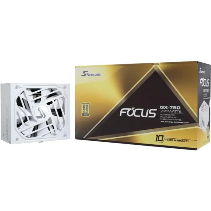 Блок живлення Seasonic 750W (FOCUS-GX-750-V4-WHITE) зображення 10
