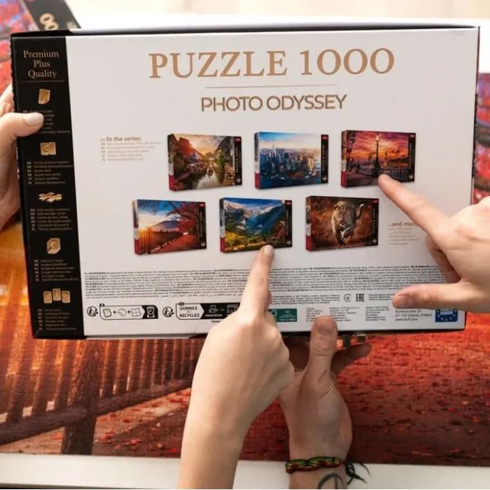 Пазл Trefl Premium Міст Ракоца в Кромлау, Німеччина 1000 елементів (5900511108118) зображення 4
