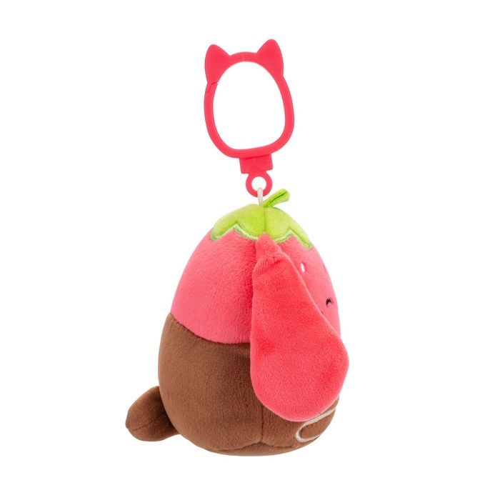 Брелок Squishmallows на клипсе - Кролик Гунда 9 см (SQCP00464) изображение 5