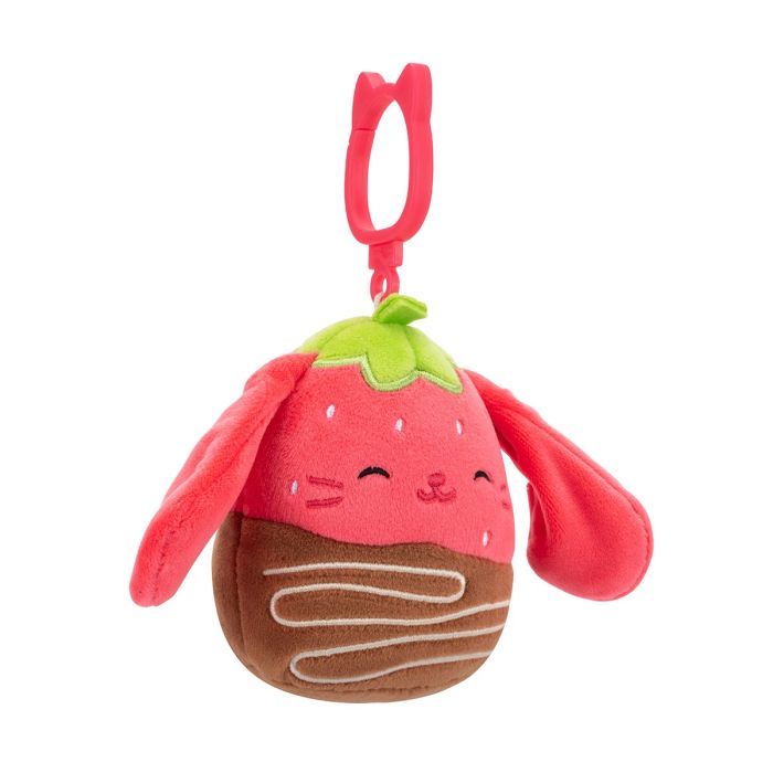 Брелок Squishmallows на клипсе - Кролик Гунда 9 см (SQCP00464) изображение 6