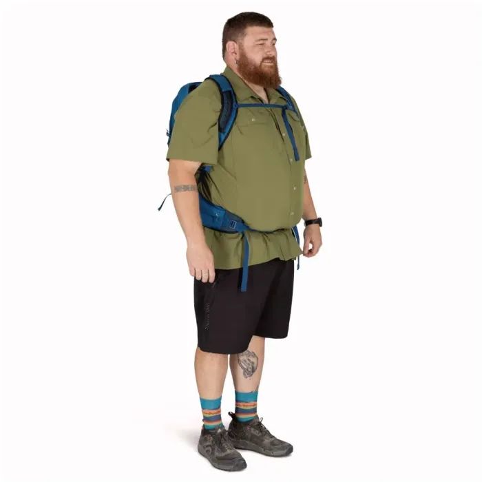 Рюкзак туристичний Osprey Talon 22 scoria blue/night shift - O/S - синій (009.3834) зображення 5