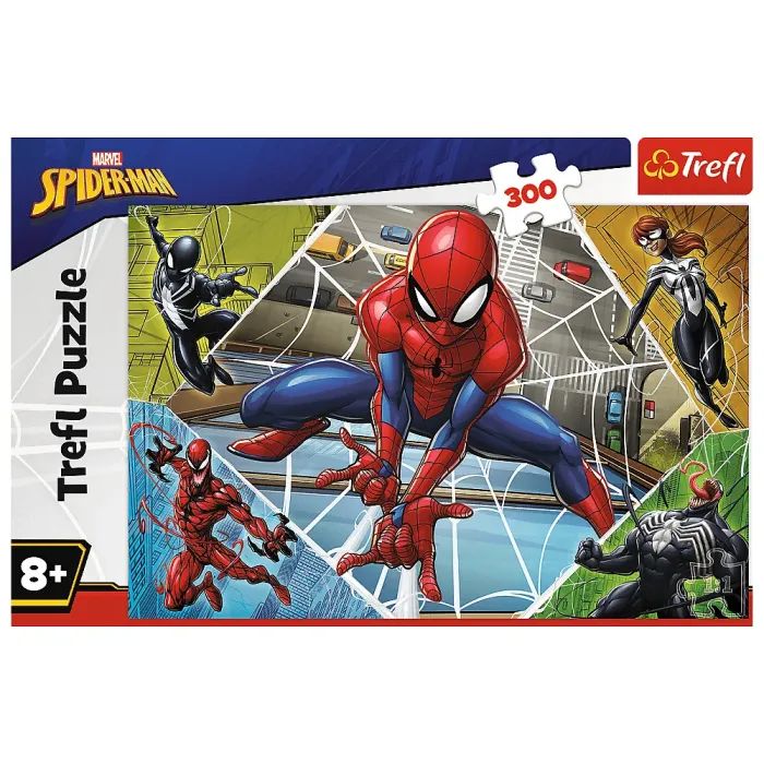 Пазл Trefl Spiderman Гениальный Человек-паук 300 элементов (5900511230055) изображение 3