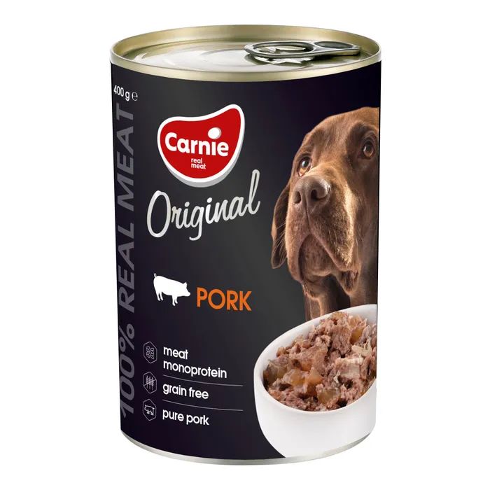 Консервы для собак Carnie Original Mono Protein Свинина 400 г (4820255193526)