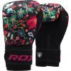 Боксерські рукавички RDX FL-3 Floral Black 12 унцій (BGR-FL3-12OZ) зображення 2