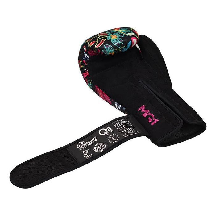 Боксерські рукавички RDX FL-3 Floral Black 8 унцій (BGR-FL3-8OZ) зображення 3