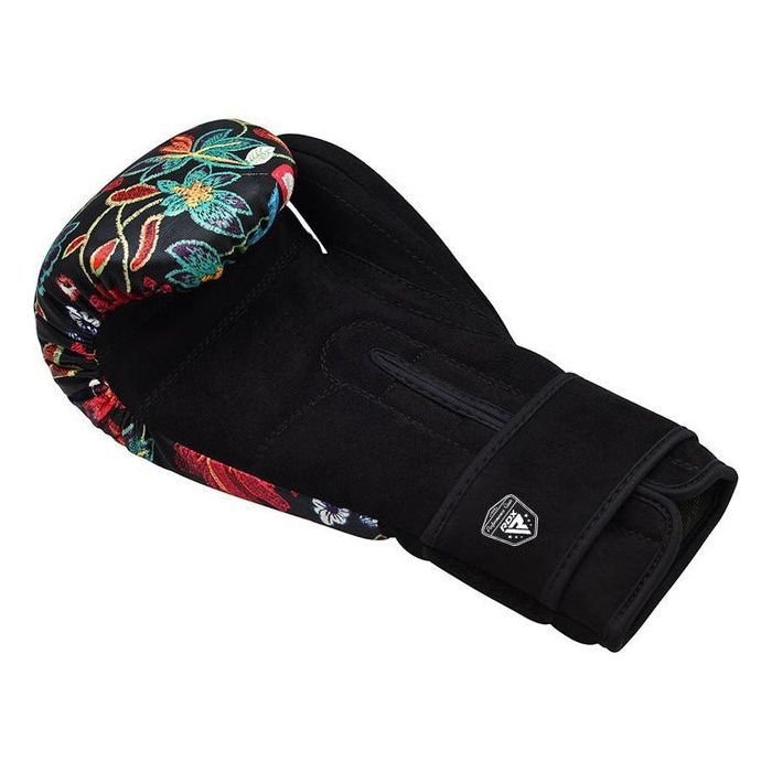 Боксерські рукавички RDX FL-3 Floral Black 8 унцій (BGR-FL3-8OZ) зображення 4