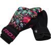 Боксерські рукавички RDX FL-3 Floral Black 12 унцій (BGR-FL3-12OZ) зображення 8