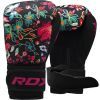 Боксерські рукавички RDX FL-3 Floral Black 12 унцій (BGR-FL3-12OZ)