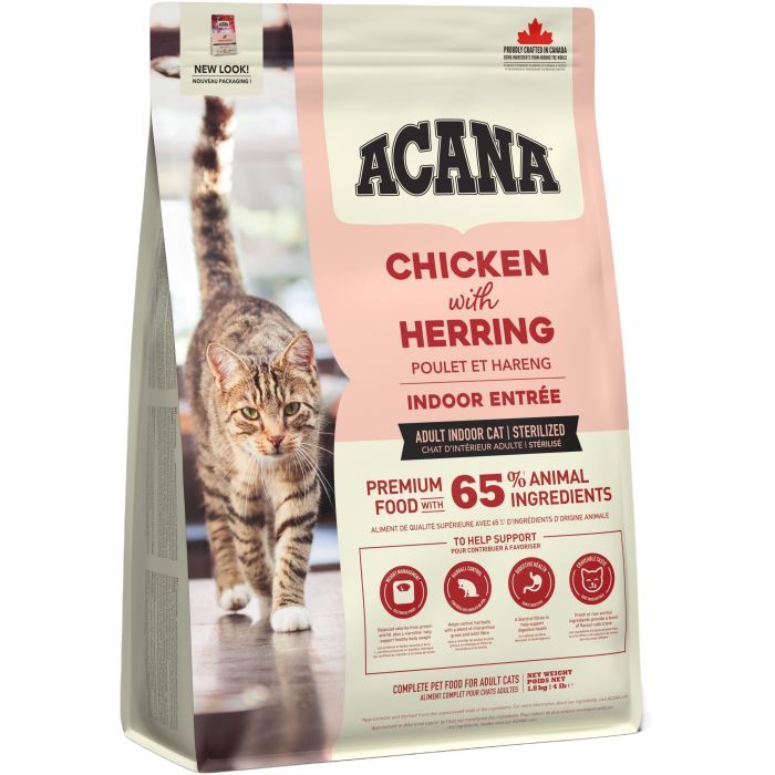 Сухий корм для кішок ACANA Indoor Entree 1.8 кг (0064992714505) зображення 2