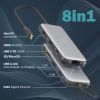 Порт-реплікатор Digitus USB-C > 2xHDMI/2xUSB-A/USB-C/SD/MicroSD/RJ54 (DA-70915) зображення 6