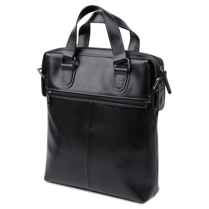 Сумка Shvigel Кожаная Черная (11287) изображение 2