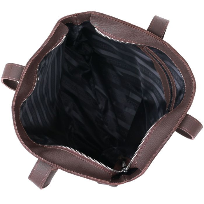 Сумка Shvigel Кожаная Коричневая (16363) изображение 6