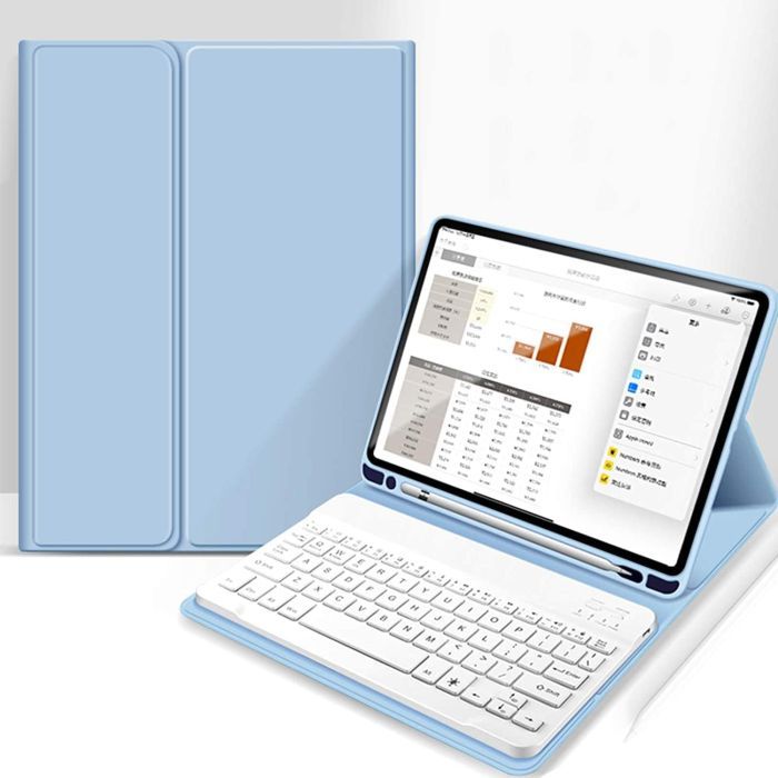 Чехол для планшета BeCover with keyboard Apple iPad Pro 11" M4 2024 Gray (712999) изображение 3